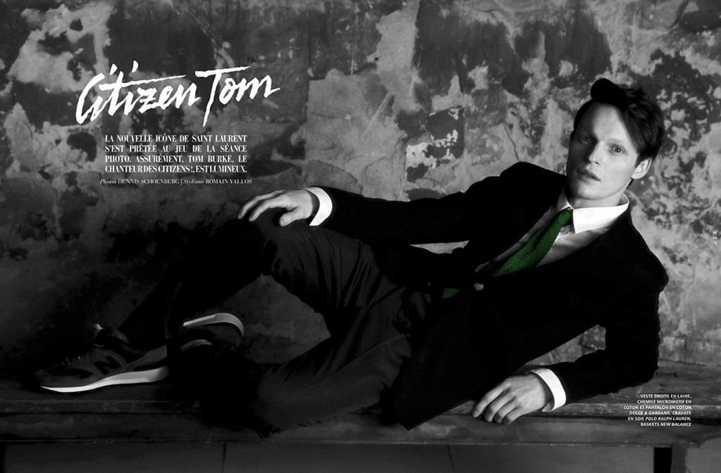 Tom Burke L'Officiel-Hommes_