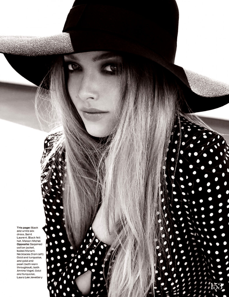 "Amanda Seyfried for Elle UK June 2014" by Kai Z Feng on Previiew