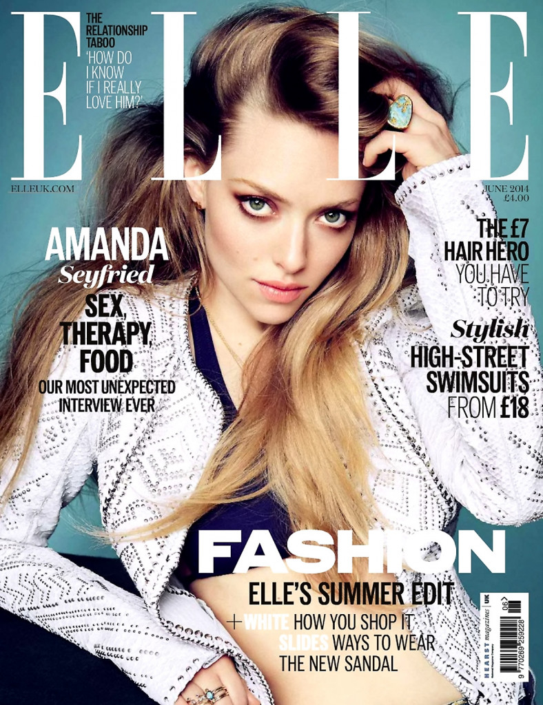 "Amanda Seyfried for Elle UK June 2014" by Kai Z Feng on Previiew