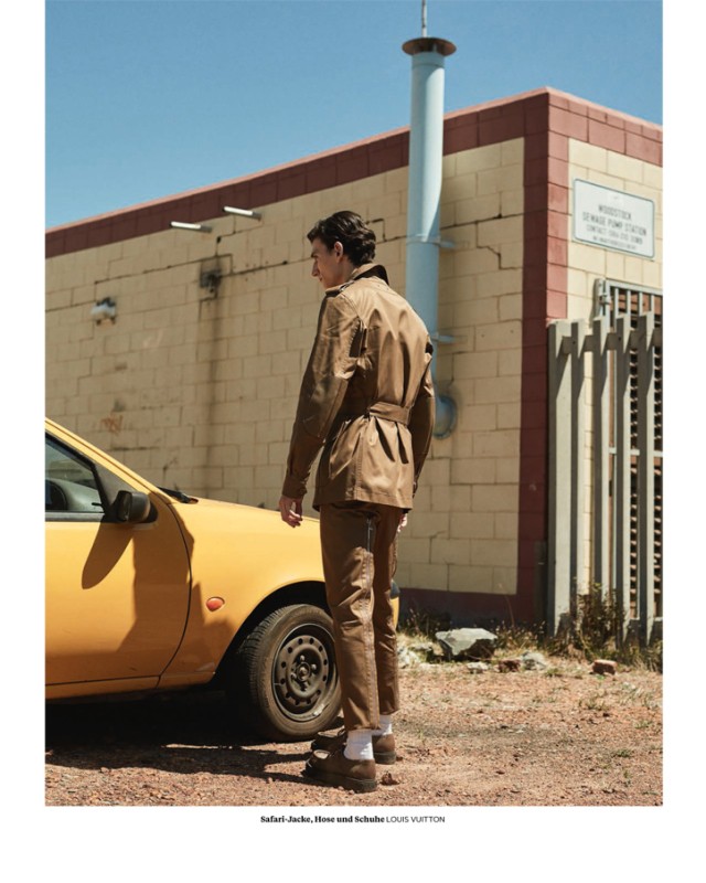 Isabelle Thiry styles for a Louis Vuitton Special of L'Officiel Hommes!
