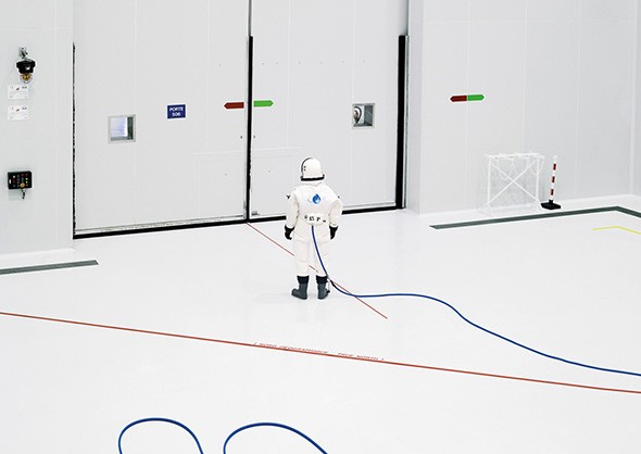 Vincent-Fournier-Photography-clean-room-Arianespace-Guiana-Space-Center-Kourou-French-Guiana-2011