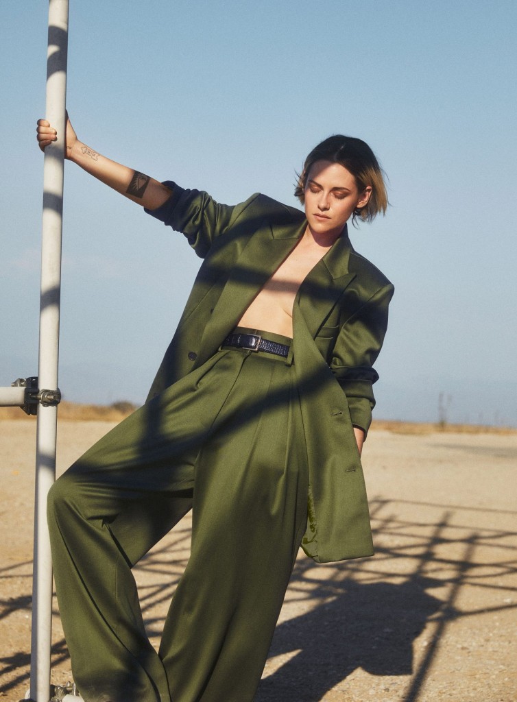 Actor Kristen Stewart photographed by Olivia Malone for Instyle-4