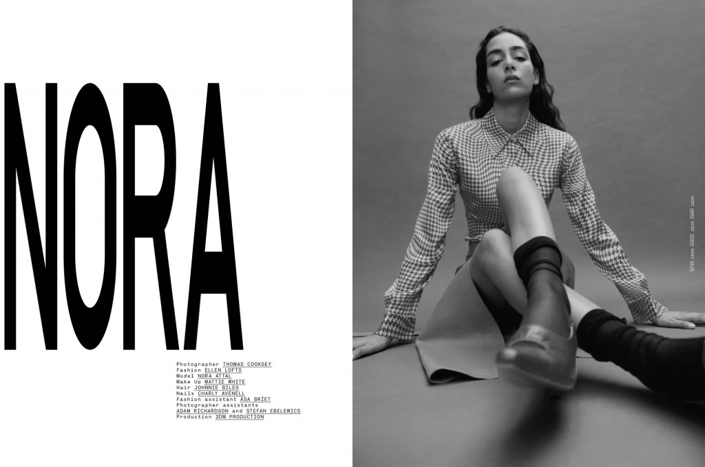 Thomas Cooksey shot Nora Attal for Favorite Magazine-2