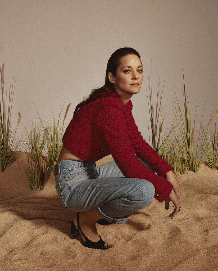Marion Cotillard photographed by VanMossevelde +N for Marie Claire France-1