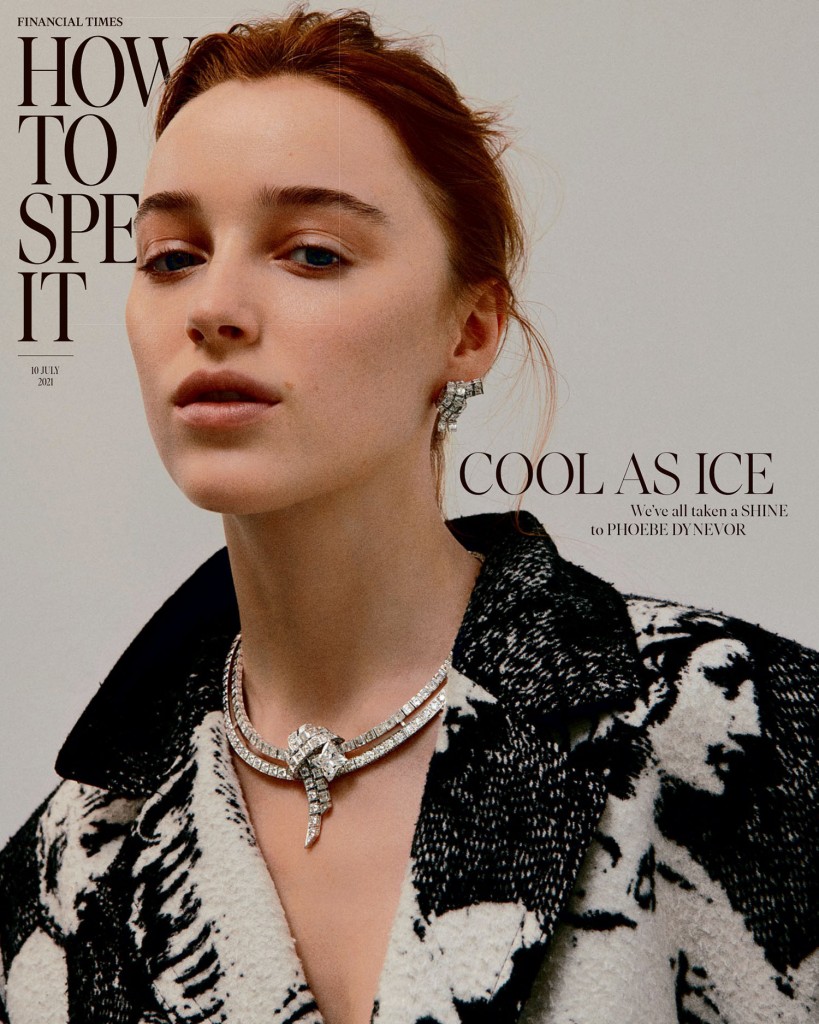 How To Spend It cover story with Phoebe Dynevor shot by by Thomas Lohr-1