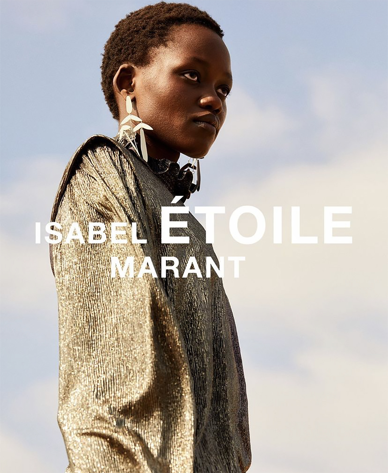 ISABEL MARANT ETOILE コート（その他） F マスタードx白 【古着