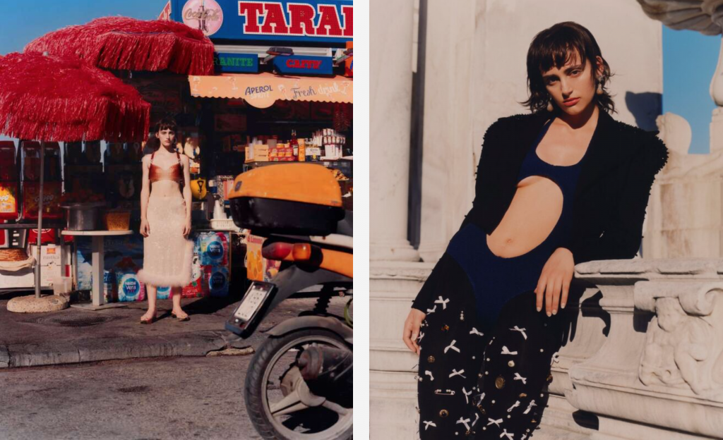 Mariaelena Morelli styles for The Napoli Issue X Vogue Italia-4