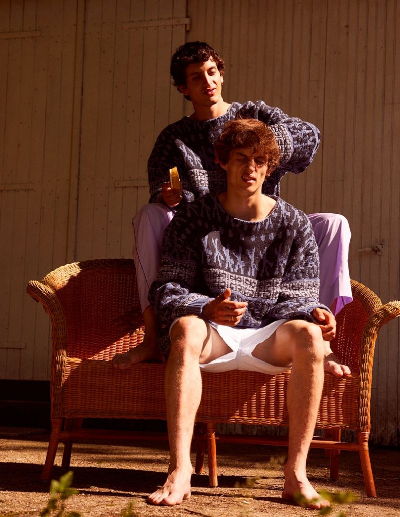 Editorial A Breath Of Fresh Air photographed by Leon Mark for Vogue Hommes-5