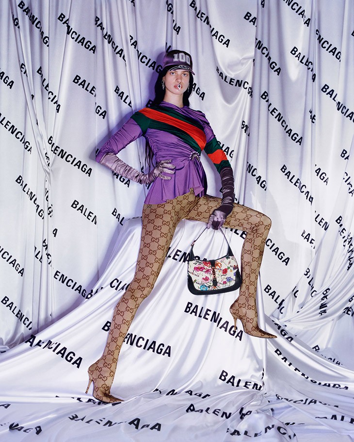 Gucci x Balenciaga Hacker Project 2021 photographed by Harley Weir-2
