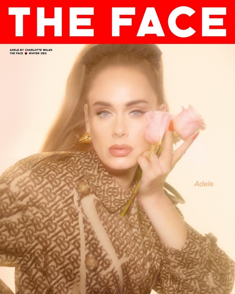 Charlotte Wales photographed Adele for The Face Magazine Winter 2021-1