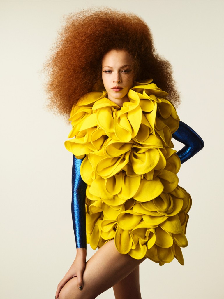 Fashion editorial with model Tianna St. Louis shot by Johan Sandberg for Vogue Greece-6