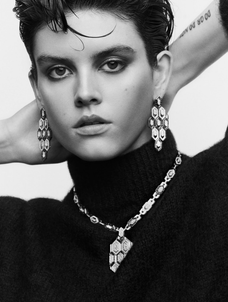 Editorial Back To Black photographed by Tom Schirmacher for Elle UK-2