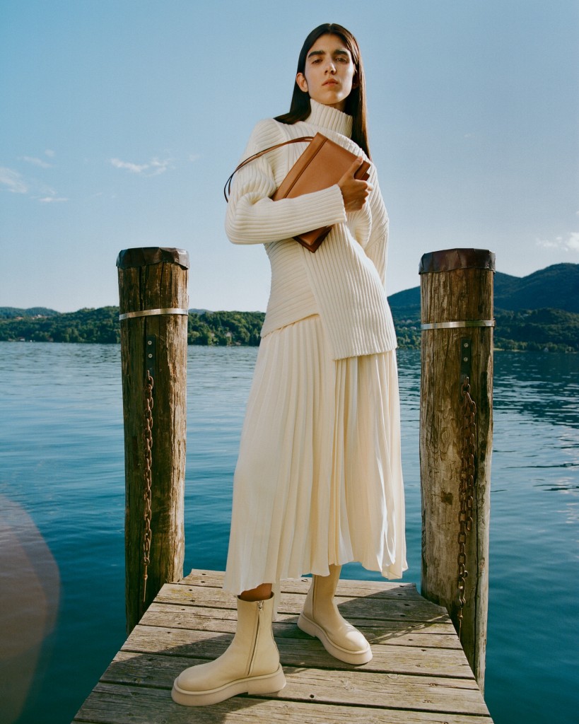 Hedvig Jenning shoots Wandler Pre-Spring 22 Campaign in Lago di Orta-1