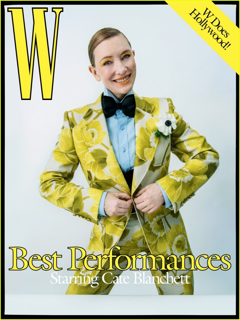 W Volume One 2022 The Best Performances Issue Cate Blanchett Hair Styling Sam McKnight
