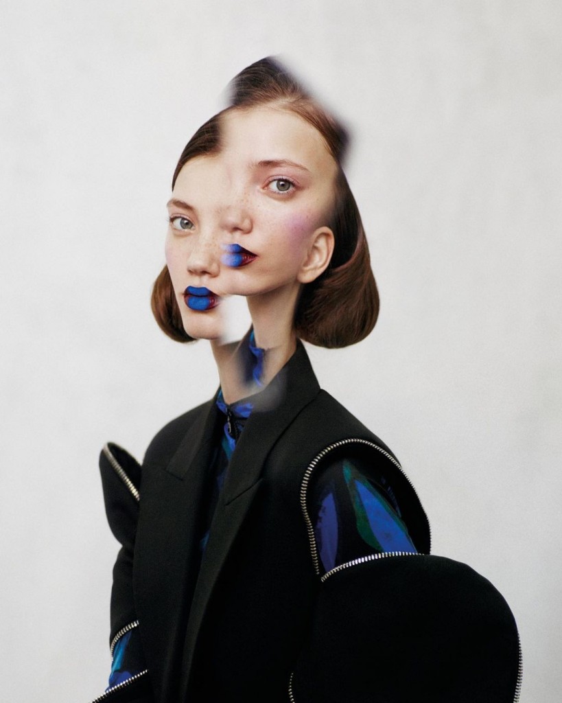 Beauty story for Vogue Greece Jan-Feb 2022 issue photographed by Kiki Xue-5
