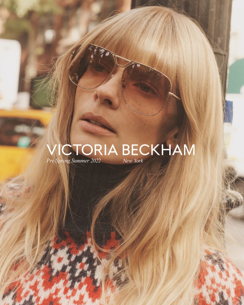 Photographer Benny Horne for Victoria Beckham Pre Spring-Summer 2022 campaign with Julia Stegner-1