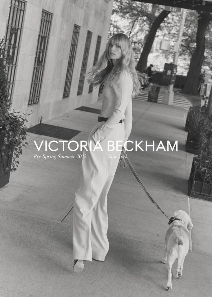 Photographer Benny Horne for Victoria Beckham Pre Spring-Summer 2022 campaign with Julia Stegner-5