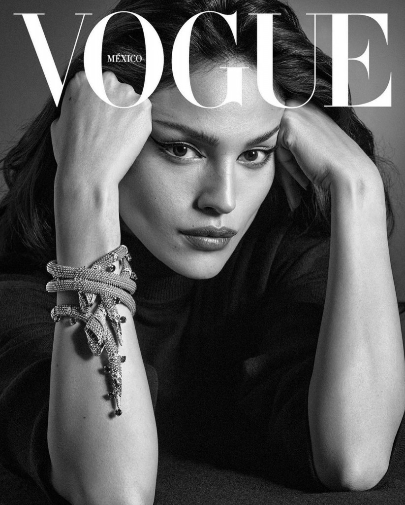 Vogue Mexico Cover with Eiza Gonzalez, photography by Alique and make-up by Fulvia Farolfi-4
