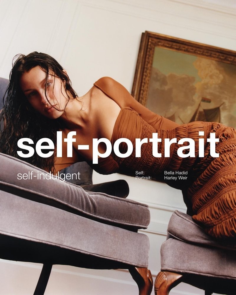 Photographer Harley Weir shot Bella Hadid for Self Portrait SS 2022-1
