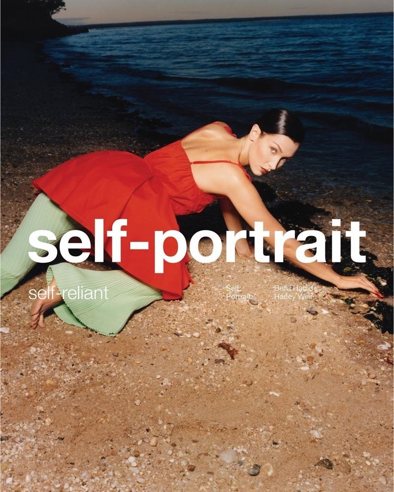 Photographer Harley Weir shot Bella Hadid for Self Portrait SS 2022-4