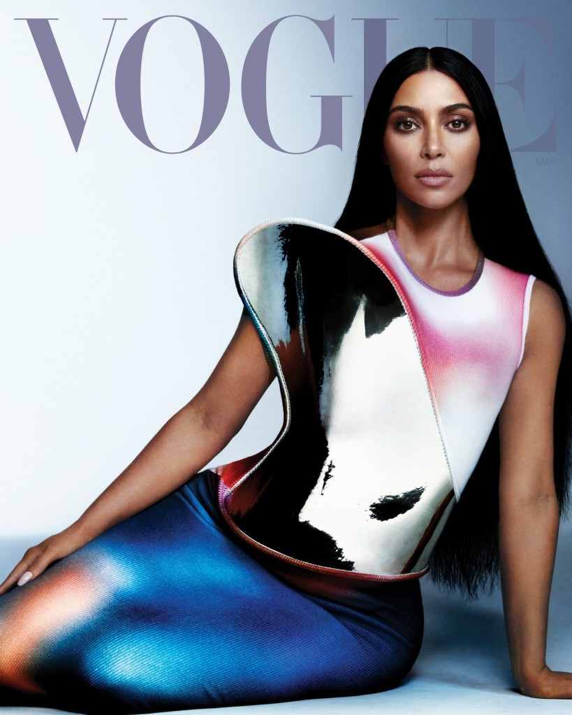 Cover story with Kim Kardashian West shot by Carlijn Jacobs for American Vogue-1