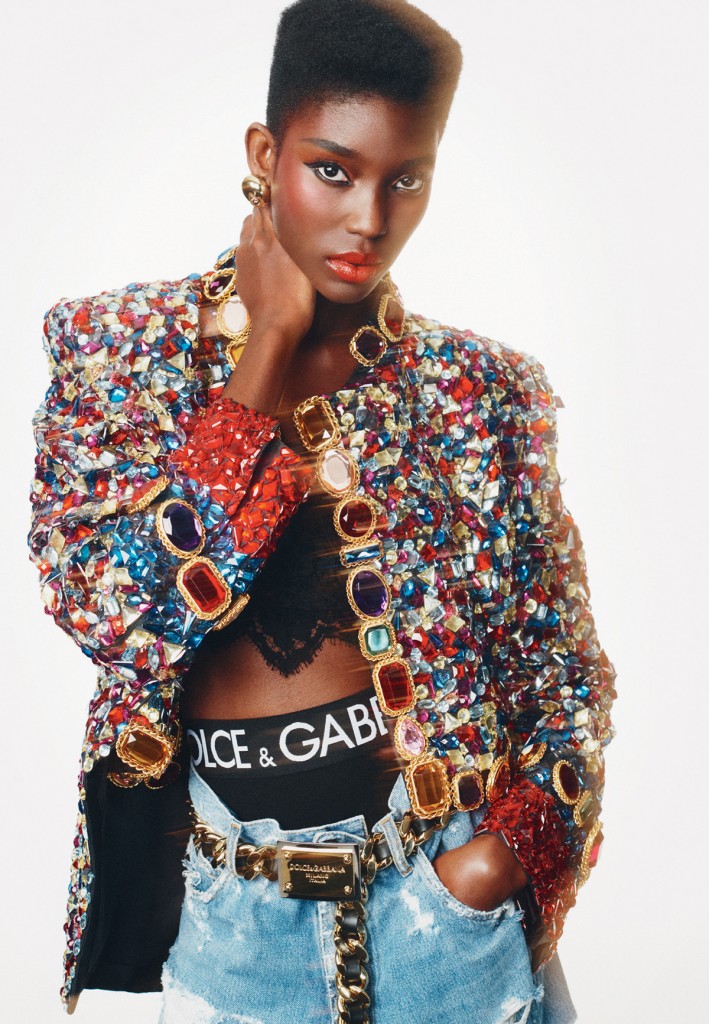 Fashion editorial Glam Rocks photographed by Scott Trindle for British Vogue-1