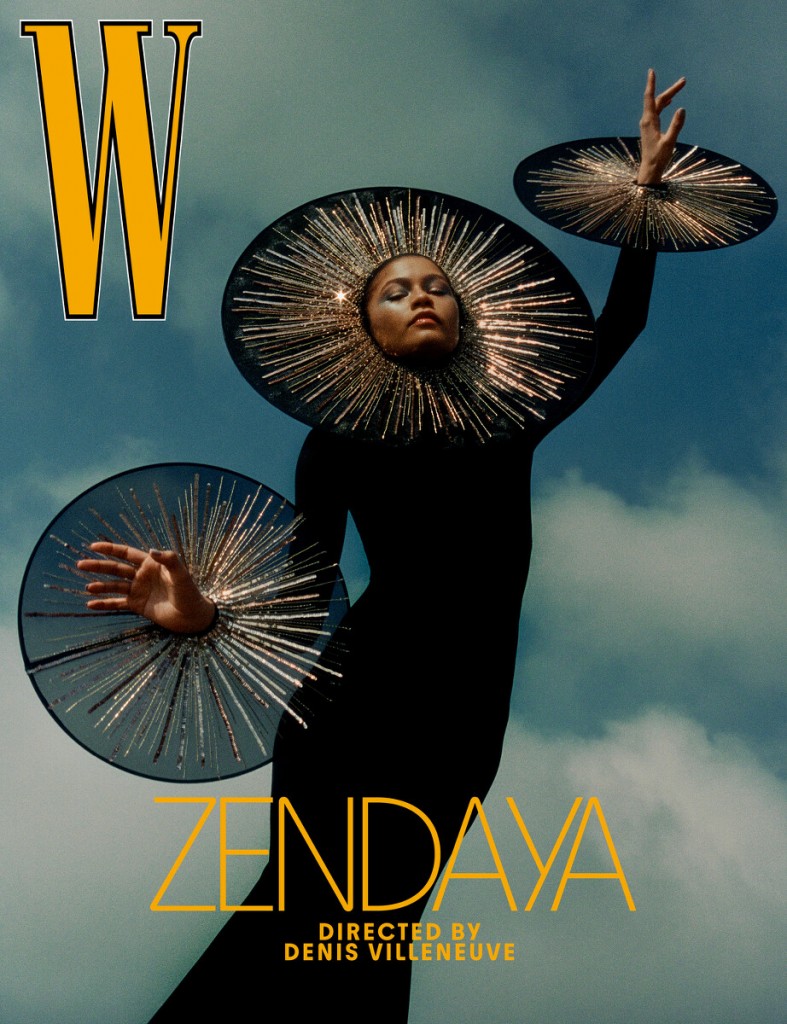 Editorial Future Human Jack Davison shoots Zendaya for W Magazine-1