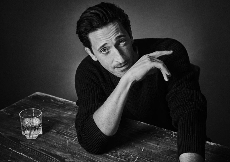Actor Adrien Brody shot by Giampaolo Sgura for The Sunday Times Style Magazine UK-3