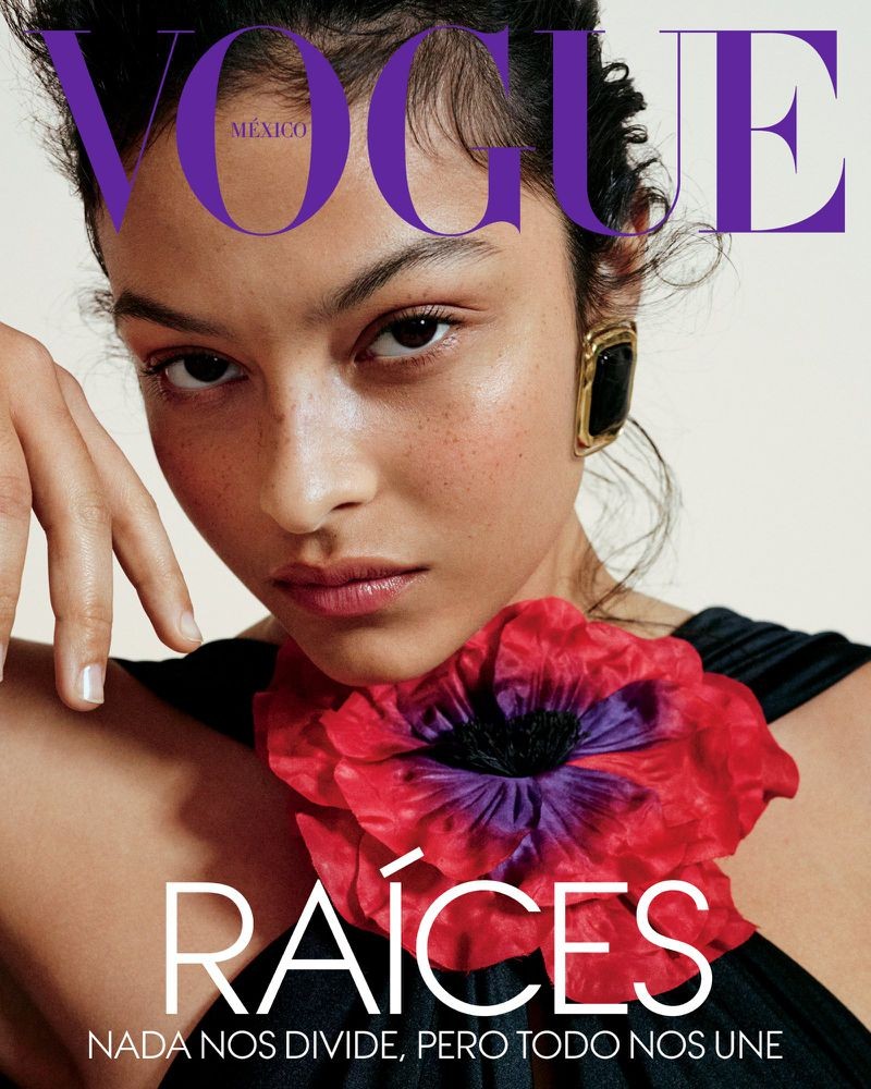 Vogue Mexico April 2022 covers by photographer Emma Summerton and make-up Fulvia Farolfi-3