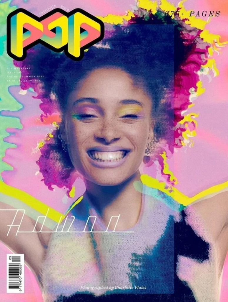 Charlotte Wales Shoots POP Magazine cover story-1