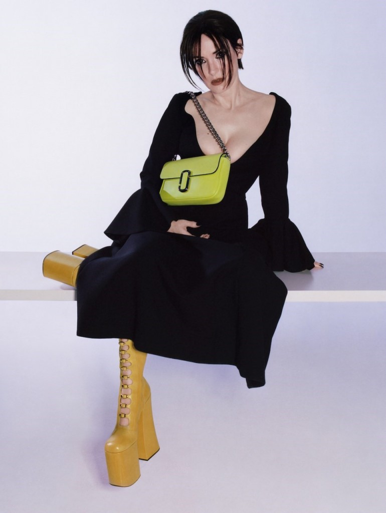 Photographer Harley Weir captured Winona Ryder for Marc Jacobs J Marc Bag 2022 Campaign-5