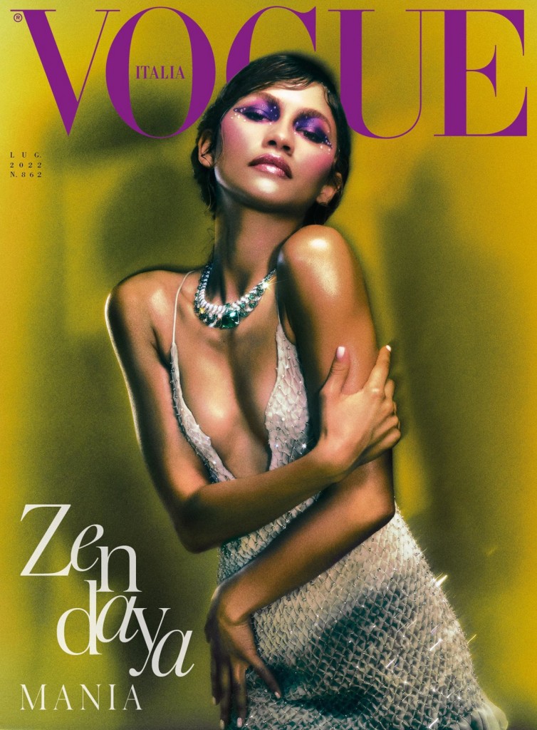 Fashion editorial Zendayamania shot by Elizaveta Porodina for Vogue Italia July 2022-7
