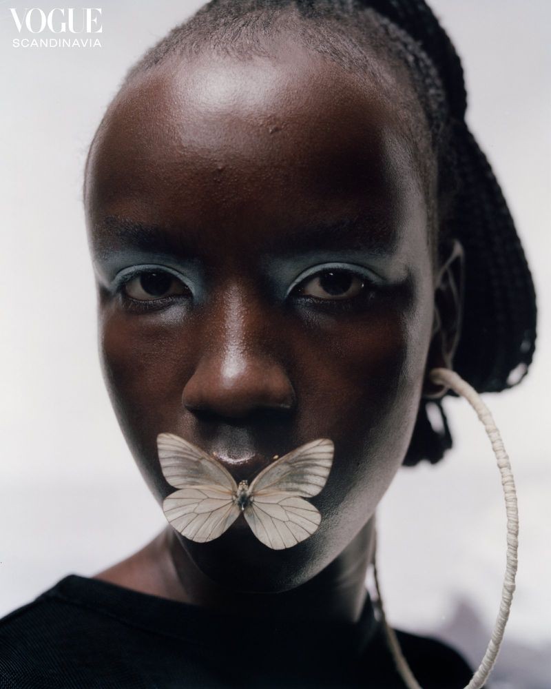 Beauty editorial »Skin Deep« for Vogue Scandinavia shot by Benjamin Vnuk-4