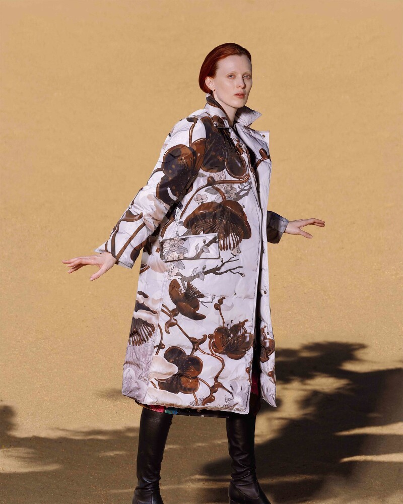 Karen Elson for the JNBY FW 22 Campaign photographed by Synchrodogs-3