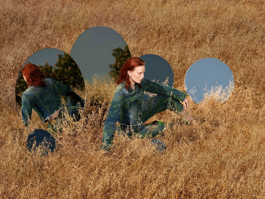Karen Elson for the JNBY FW 22 Campaign photographed by Synchrodogs-5
