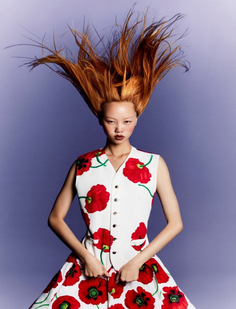 Blown away! Kenzo collection photographed by Carlijn Jacobs for Dazed Magazine-1
