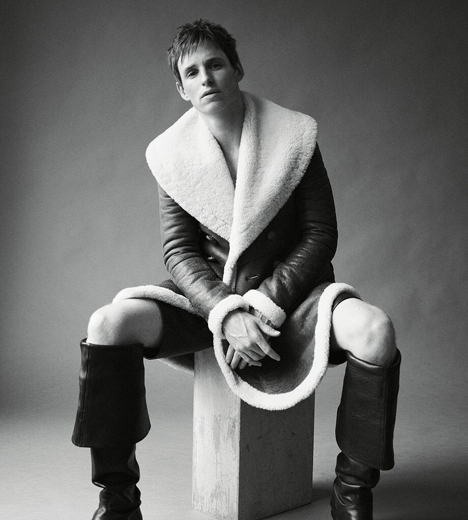 Cover story with actor Eddie Redmayne photographed by Johan Sandberg for Vogue Greece-4