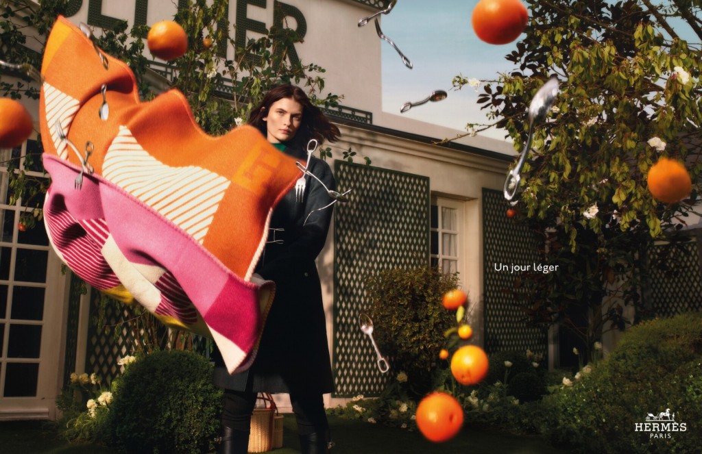 Arnaud Lajeunie shoots FW22 campaign for Hermes-3