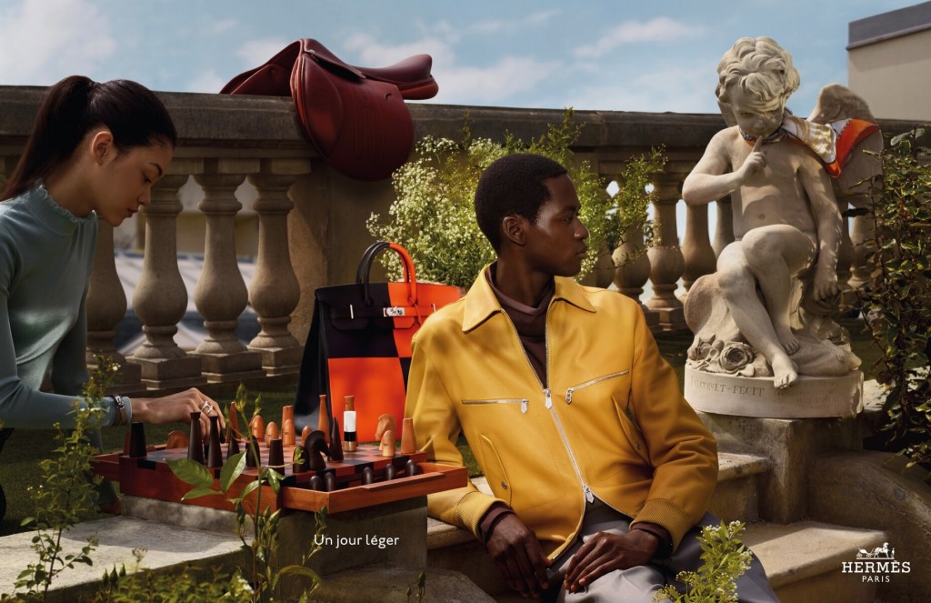 Arnaud Lajeunie shoots FW22 campaign for Hermes-4