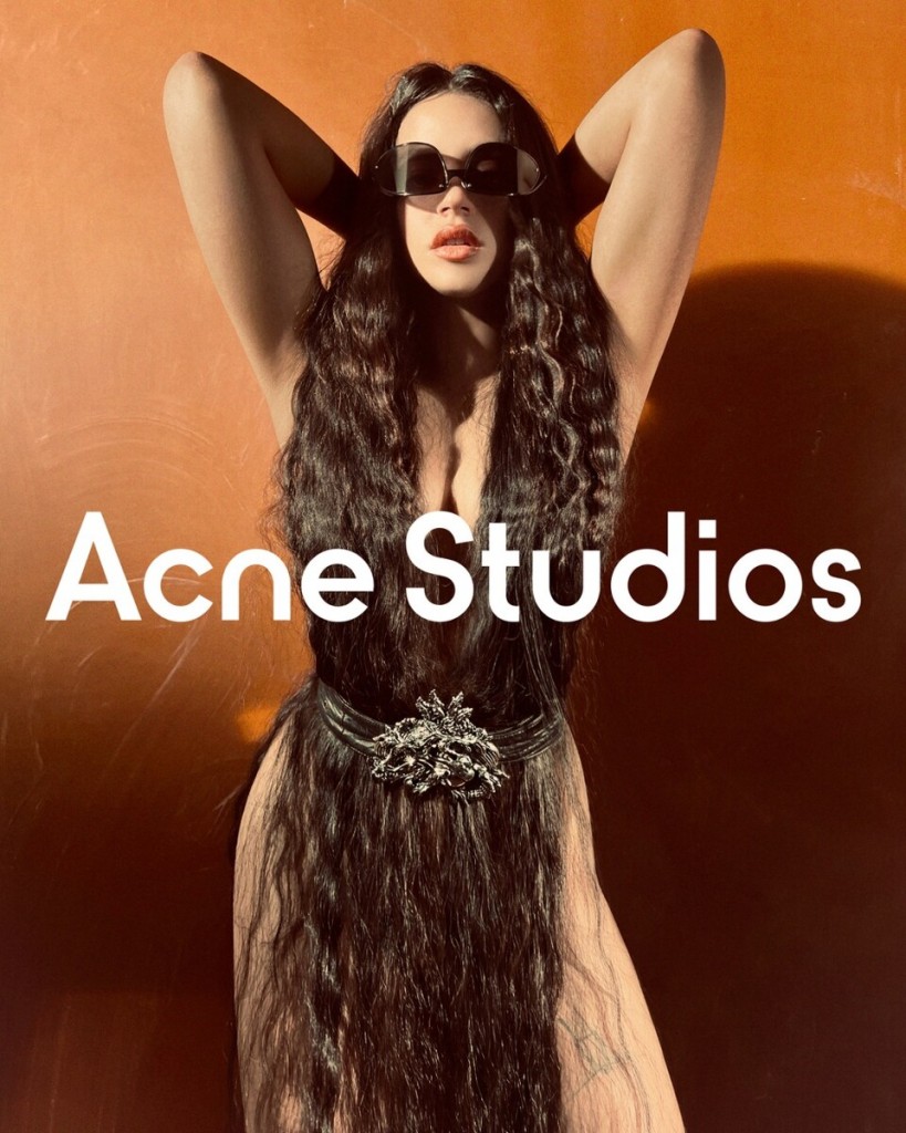 Photographer Paul Kooiker shot entertainer Rosalía for Acne Studios-1