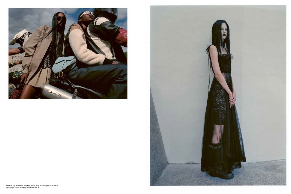 Niki Pauls styles for Lampoon Magazine #26 Dior Special-5