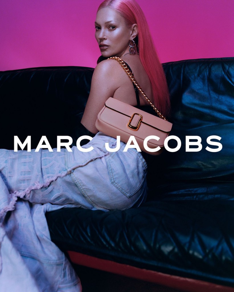 Marc Jacobs Accessories 2022 campaign with Kate Moss shot by Harley Weir-2