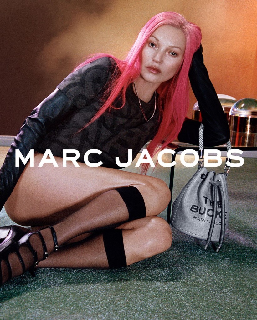 Marc Jacobs Accessories 2022 campaign with Kate Moss shot by Harley Weir-3