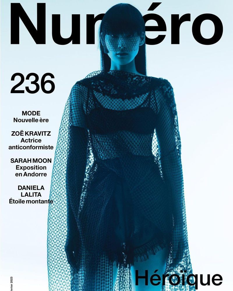 Fashion editorial »Transcendance« for Numéro France shot by Jean Baptiste Mondino and Make-up by  Tatsu Yamanaka-1