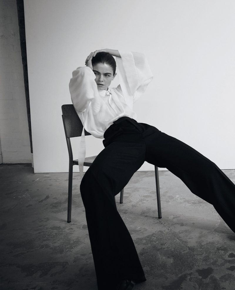 Black & white editorial by photographer Jacob Sutton for Numéro France-3
