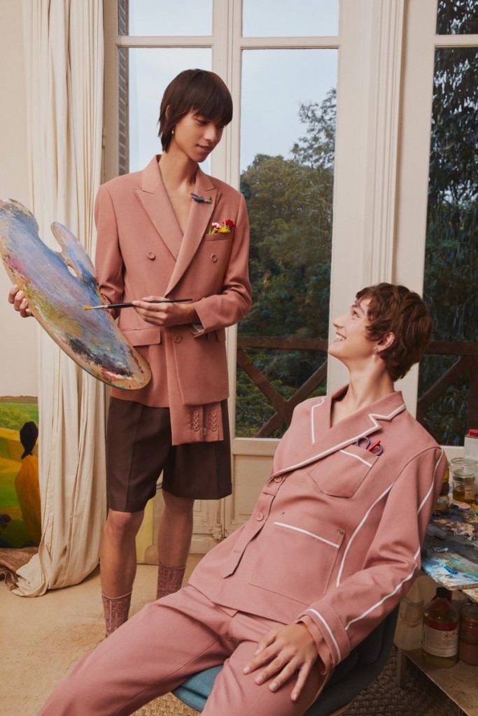 Fashion story »Bucolic Getaway« for Dior Men by Leon Mark-3