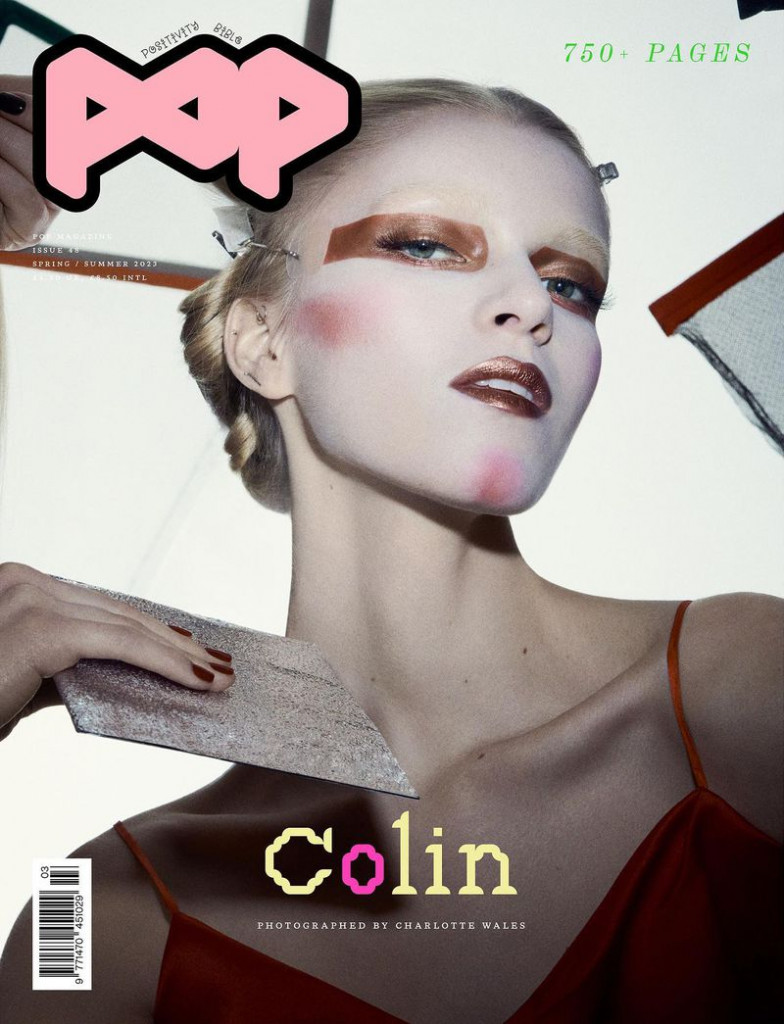 Cover for Pop Magazine #48 Spring:Summer 2023 photographed by Charlotte Wales