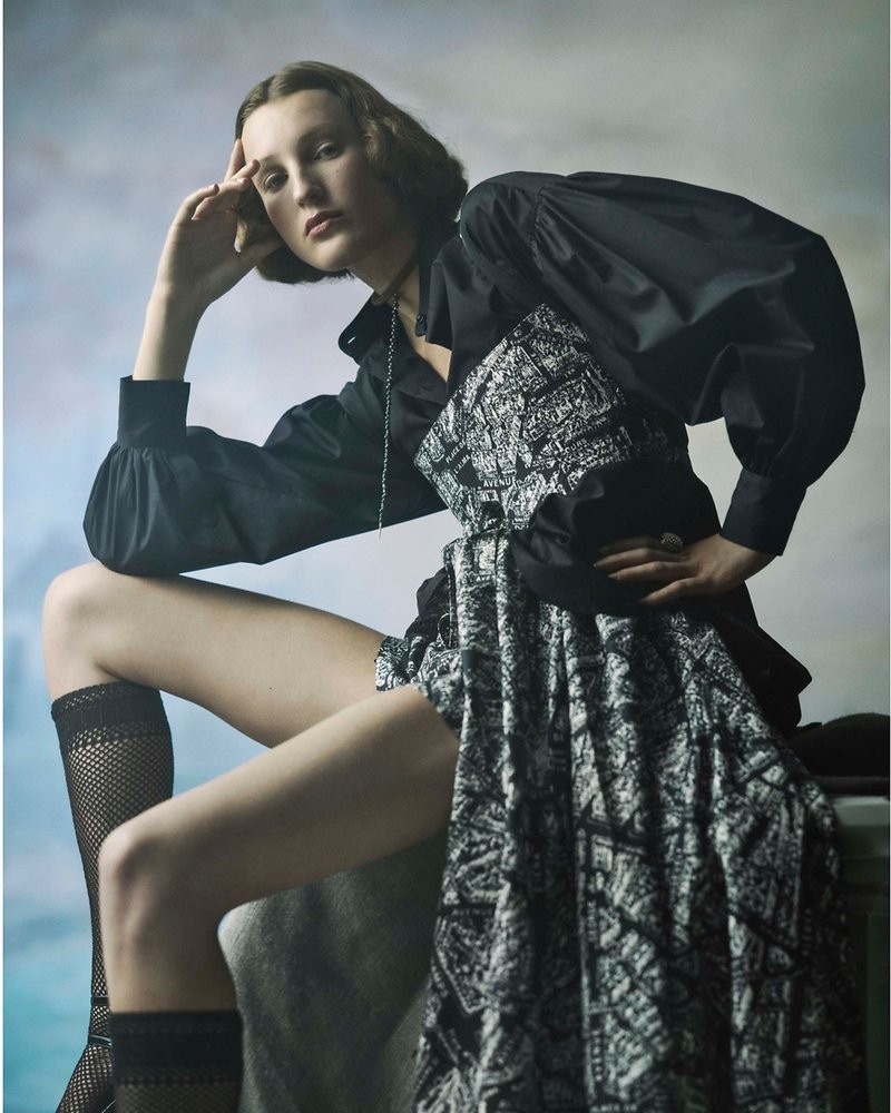 Baroque Beauty editorial for Dior Magazine No. 41 photographed by Julia Hetta-6