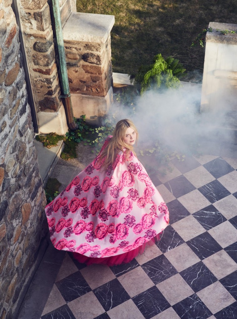 Alexi Lubomirski shot Elle Fanning for Harper's Bazaar UK-5