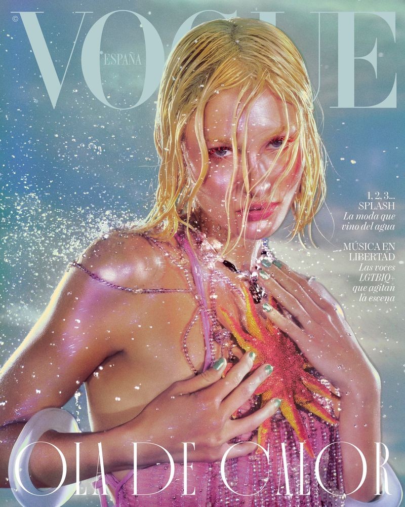 The Mermaid – Cover story for Vogue España photographed by Elizaveta Porodina-7